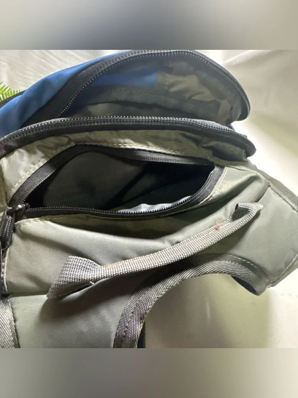 Ivar Revel Backpack Blue/Grey Backpack  Excellent Condition